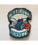  CHARLOTTE HORNETS NBA BASKETBALL VINTAGE TEAM LOGO PATCH 2.5 X 2 - £8.98 GBP