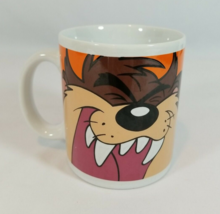 1998 Warner Bros Taz Looney Tunes Tazmanian Devil Coffee Cup Mug vintage - £11.98 GBP