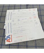 American Airlines Boarding Passes 1980s Dallas To Mexico Ephemera - €8,67 EUR