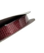 Stampin Up! Quilted Satin Ribbon Cherry Cobbler 3/8&quot; 10 Yards New - $10.70 CAD