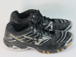 Mizuno Wave Lightning 7 Volleyball Shoes Women’s Size 10.5 US EUC Black - £31.23 GBP