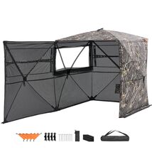 VEVOR Hunting Blind, 4-5 Person See Through Ground Blinds, 360 Degree Tent - $2,350.89 MXN