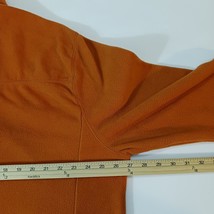 Saddlebred Men's Orange 1/2 Zip Pullover Fleece Sweatshirt Long Sleeve Size XL image 11