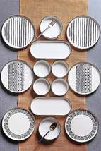 14 Pcs 6 Person Stackable Sio Savior Breakfast Set - Luxe Breakfast Serving Set  - £54.35 GBP