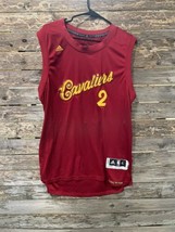 Cleveland Cavaliers Cavs KYRIE IRVING Adidas NBA Jersey Size XL Red Swin... - $35.60