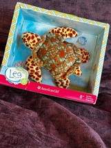 American Girl LEA CLARK Plush Sea Turtle Pet Stuffed Animal in Original Box – - £8.88 GBP