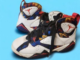 Nike Air Jordan 7 VII Nothing But Net &quot;Ugly Sweater&quot; 30477-142 Size 3.5Y - £45.85 GBP