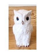 Vintage Ceramic Owl Salt or Pepper Shaker Single White See Pictures - $8.97