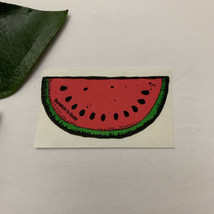 Vintage 3M Scratch and Sniff Stickers Food Watermelon Scent 80s  - £6.20 GBP