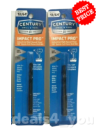 Century Drill &amp; Tool 24613 13/64&quot; Impact Pro Drill Bit Pack of 2 - $19.79