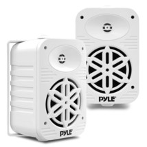 Indoor Outdoor Speakers Pair - 500 Watt Dual Waterproof 5.25 2-Way Full Range Sp - £104.38 GBP