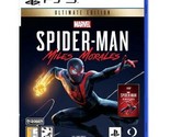 PS5 Spider-man Miles Morales Ultimate Edition Korean subtitles - £74.83 GBP