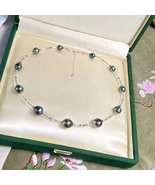 Love in windy season Tahitian Cultured Pearls Necklace H20225630 - £499.25 GBP