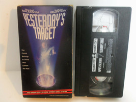 RARE OOP 1996 Yesterday&#39;s Target TV Movie Sci Fi VHS Daniel Baldwin Leva... - £15.54 GBP