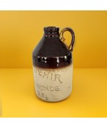 Edmunds Maine Souvenir, Little Brown Jug 3 1/2&quot; Tall Stoneware Advertisi... - $26.59