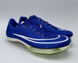 Nike Air Zoom Maxfly Track Spikes Mens Size 8.5/Womens 10 Racer Blue DH5... - £132.94 GBP