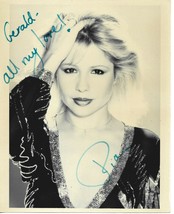 Lovely Autographed 8 by 10 inch, B &amp; W Photograph-Pia Zadora - £3.99 GBP