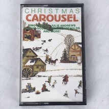 Christmas Carousel CBS Bing Crosby Julie Andrews Andy Williams Cassette Tape - £9.72 GBP