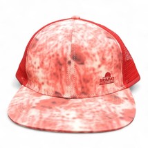 Brimmz Red Snapback Trucker Hat - £22.36 GBP