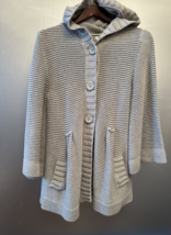 Mossimo Hooded Cardigan  Sweater grey Junior size L - $15.00