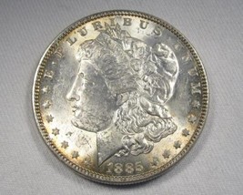 1885 Silver Morgan Dollar UNC Coin AN30 - £53.59 GBP