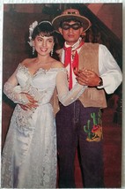 Juhi Chawla Mithun Chakraborty Bollywood Actor Rare Old Postcard Post card - £27.02 GBP