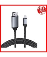 6.6 ft HDMI Adapter for iPhone/iPad - 1080P Plug and Play High-Speed Con... - $482.14 MXN