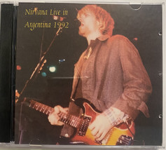 Nirvana Live in Buenos Aires, Argentina 1992 CD Very Rare Great Show 10/30/1992 - £20.10 GBP