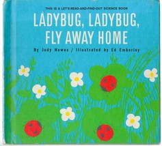 Ladybug, Ladybug Fly Away Home Let&#39;s Read and Find Out Science by Judy Hawes HC - £3.51 GBP