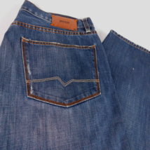 Boss Hugo Boss Comfort Fit HB1 Men Blue Denim Jeans Button Fly W 36 L 32... - $49.99