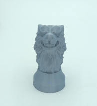 Game of Thrones House Stark Map Marker Figure 4&quot; Grey 3D PRINTED - £22.37 GBP