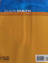Saxon Math Course 3 [Paperback] SAXON PUBLISHERS - $48.99
