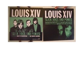 Louis XIV Poster Slick Dogs And Ponies Two Sided - $17.67