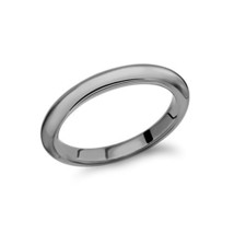 Tuscany Silver Sterling Silver Black Rhodium Plated Band Ring - Size P  - $168.33 CAD