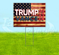 Trump Vance 2024 Maga Fjb 18x24 Yard Sign Snipe Election YS00031 - £23.10 GBP+