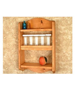 Spice Rack - Wall Shelf - Kitchen Storage - With Spice Jars - £30.33 GBP