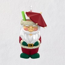 Hallmark 2021 Santa Tiki Miniature Ornament NEW - £7.17 GBP