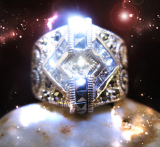 HAUNTED RING  AS YOU PASS ILLUMINATI POWERS UNLOCK HIGHEST LIGHT COLLECT MAGICK  image 2