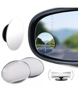 2x Blind Side Spot Mirror Rear View Towing Car Van Motorcycle Adjust Wid... - €8,58 EUR