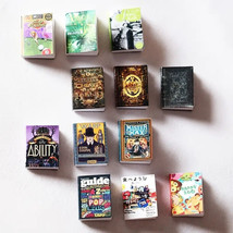 Dollhouse Miniature Random Books 1/12 Scale No Pages Great for Dolls Tables - $59.49 MXN+