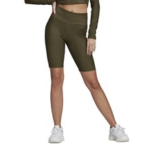 Adidas Originals Women Colored Rib Short Tights HF2105 Green Size XS Ext... - £31.79 GBP