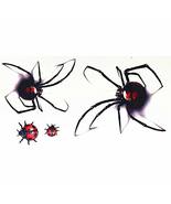 5 Sheets Yeahgoshopping Halloween Black Spider 3D Waterproof Temporary T... - £1.56 GBP
