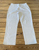 Susan graver NWOT Women’s Stretch Slim Leg pants size PS White A6 - £13.37 GBP