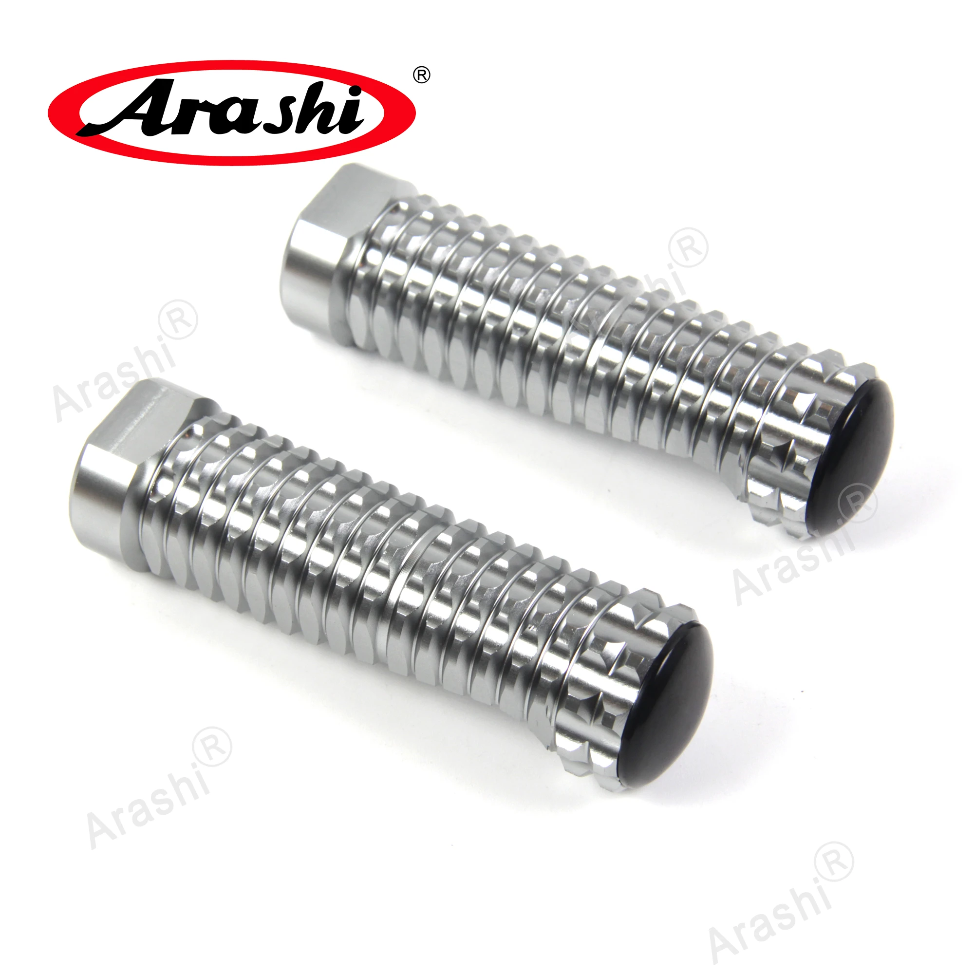 Arashi Adjustable Rearset Foot Pegs CNC Replacement Shift Brake Pegs Spa... - $33.06+