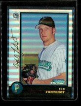 Vintage 1998 Bowman Chrome Refractor Baseball Card #358 Joe Fontenot Marlins - £9.93 GBP