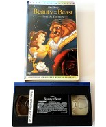 Walt Disney Beauty and the Beast Special Edition VHS 1991 Platinum Edition  - £5.46 GBP