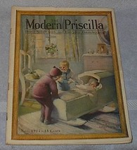 Modern Priscilla Needlwork Fashion Housekeeping Magazine Nov 1917 - £15.80 GBP