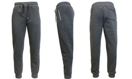 Galaxy by Harvic Men&#39;s Jogger Pants Large Zipper Pockets  4 Colors Available - £7.99 GBP