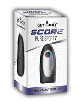 Get Lucky Score Pure Sport 7 Masturbator - Black - £83.52 GBP