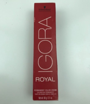 Schwarzkopf Igora Royal Permenant Color Creme 9-1 Extra Light Blonde Cen... - $7.70